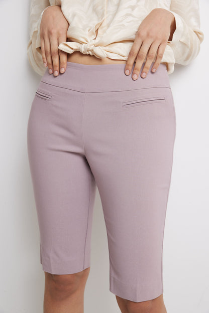 Women’s 12” Classic Shorts with Fake Front Pockets