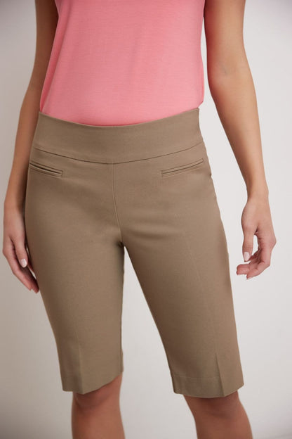 Women’s 12” Classic Shorts with Fake Front Pockets