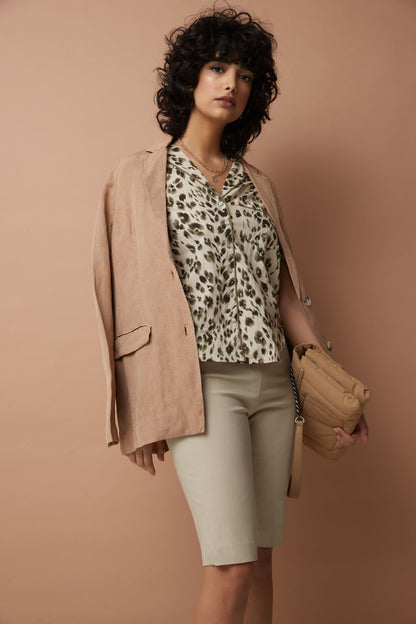 Women’s 12” Classic Shorts with Fake Front Pockets