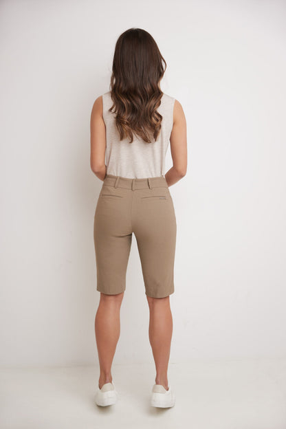 Women’s Classic Bermuda Shorts with Slant Pockets