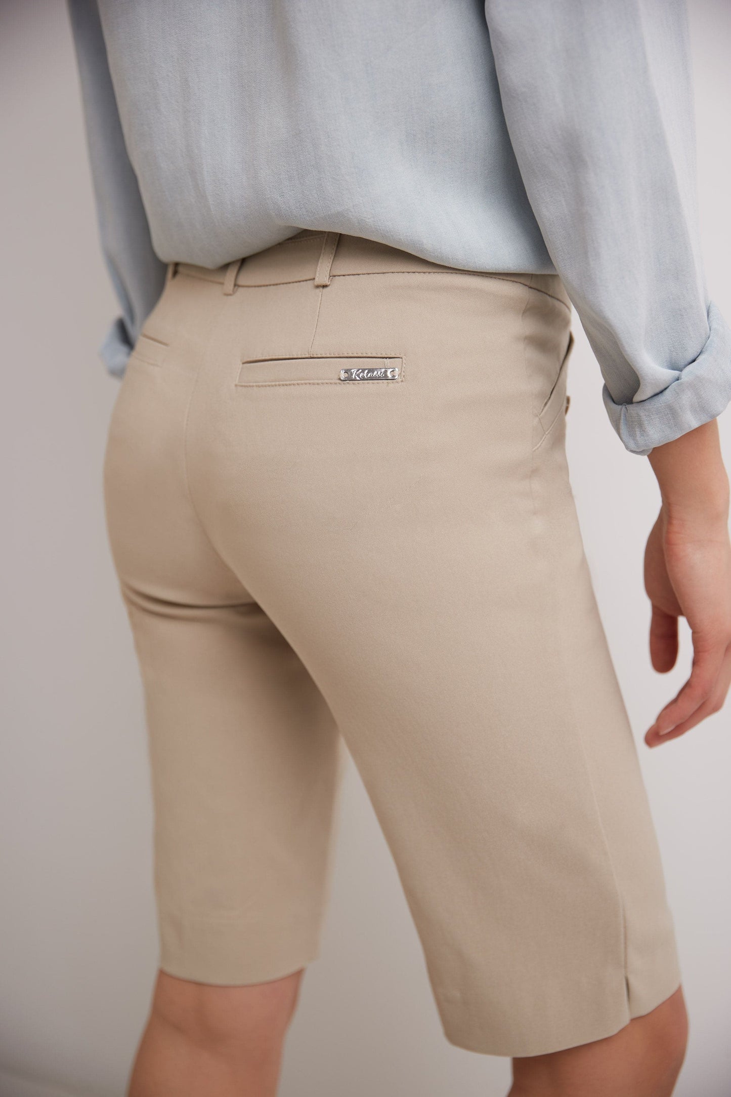 Women’s Classic Bermuda Shorts with Slant Pockets