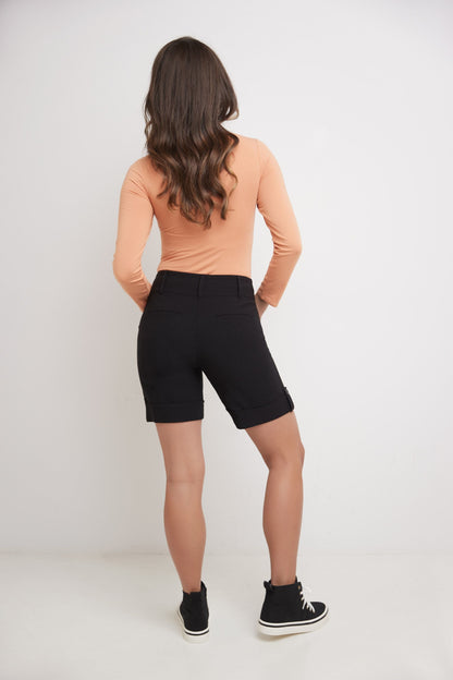 Women’s 8” Classic Shorts with Stitched Cuff