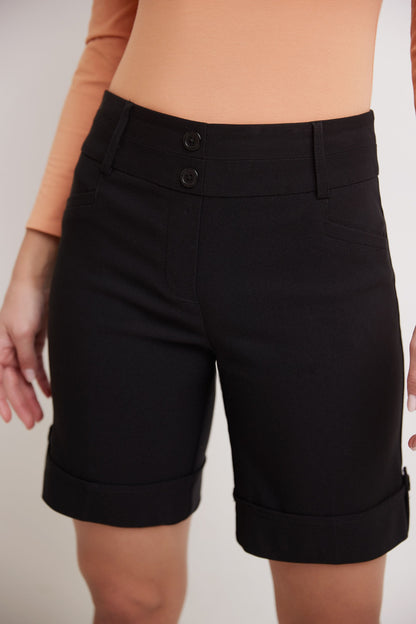 Women’s 8” Classic Shorts with Stitched Cuff