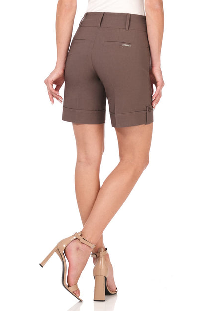 Women’s 8” Classic Shorts with Stitched Cuff