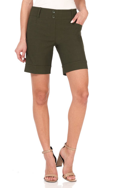 Women’s 8” Classic Shorts with Stitched Cuff