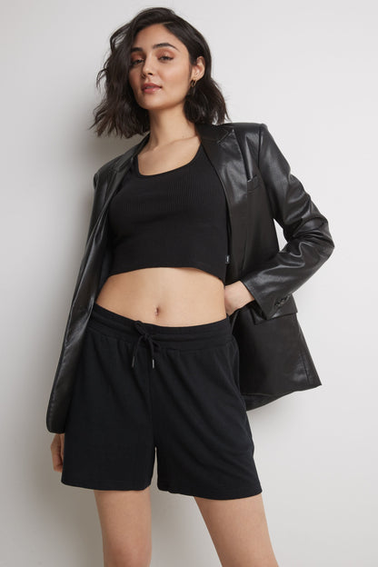 Rekucci Women's Simply Soft Casual Knit Short