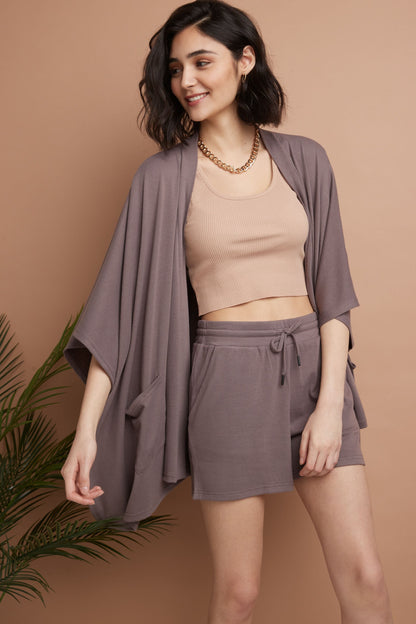 Rekucci Women's Simply Soft Casual Knit Short