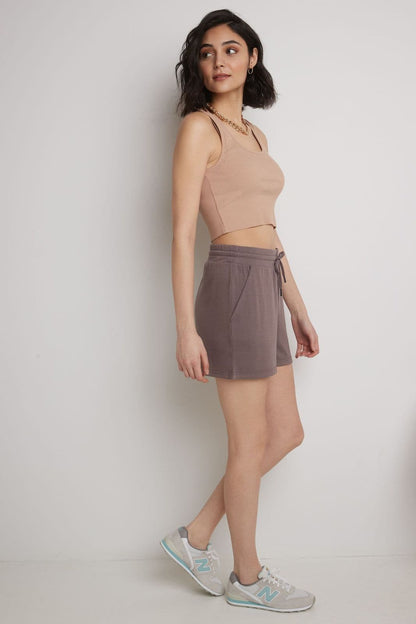 Rekucci Women's Simply Soft Casual Knit Short