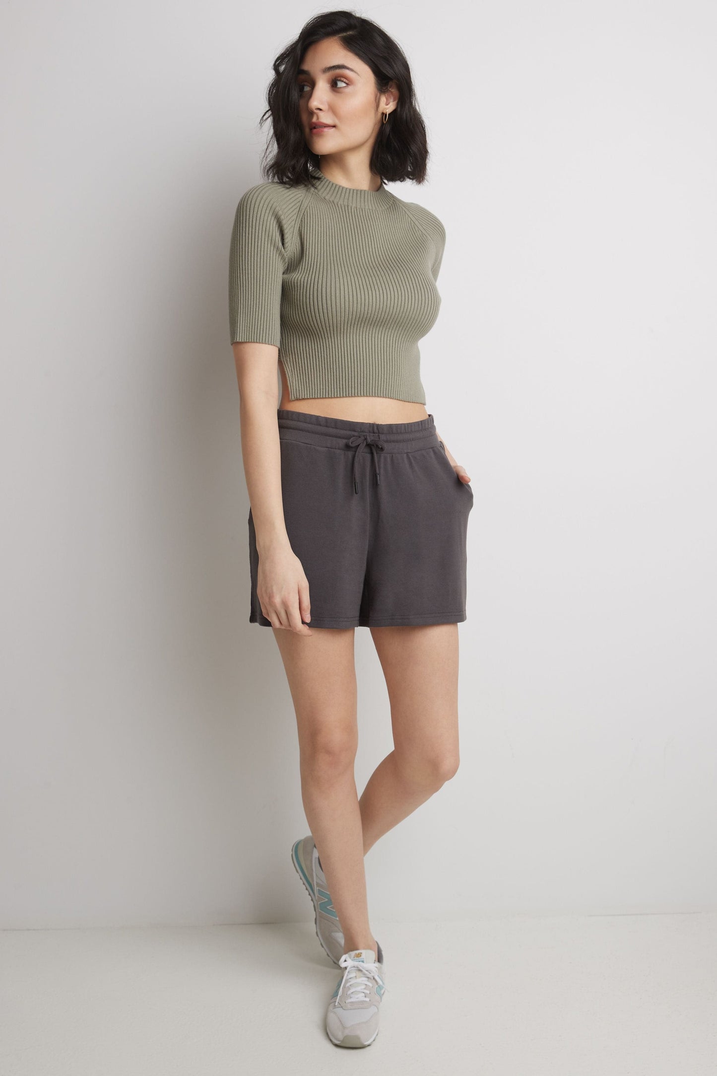 Rekucci Women's Simply Soft Casual Knit Short