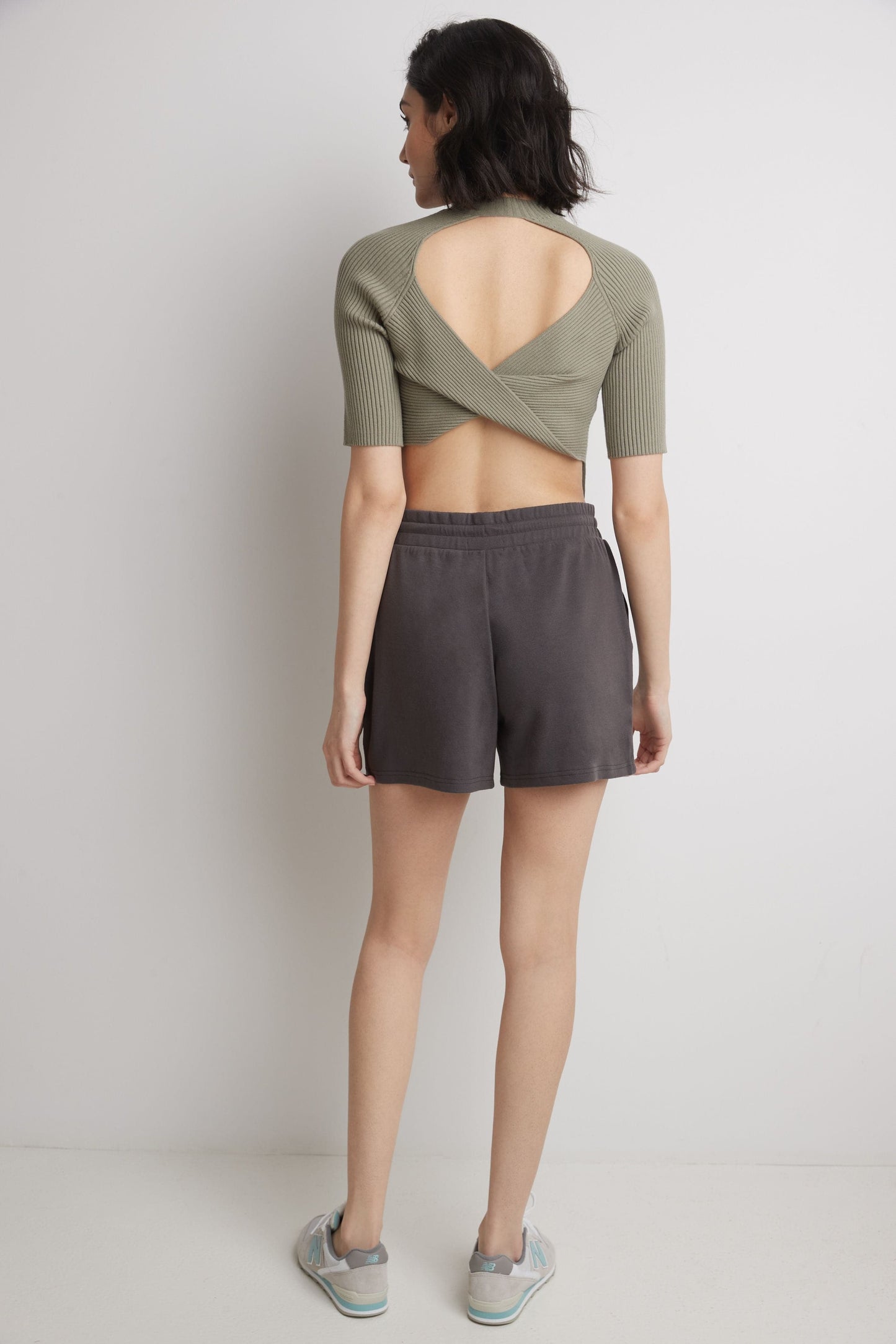 Rekucci Women's Simply Soft Casual Knit Short