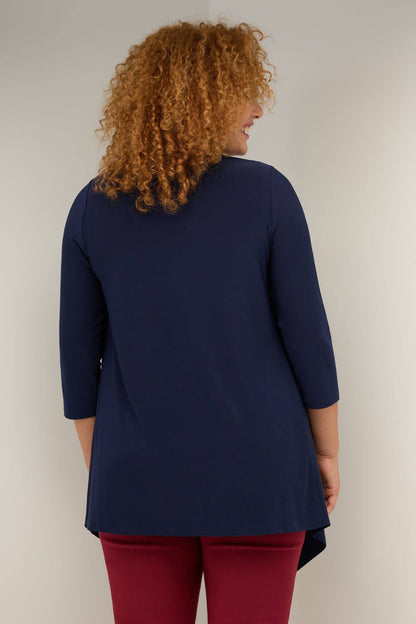 Travel Collection Plus Size Open-front Cardigan