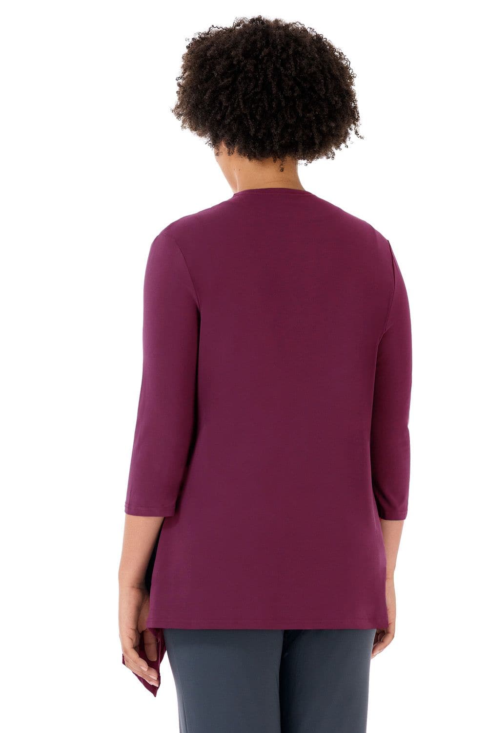 Travel Collection Plus Size Open-front Cardigan