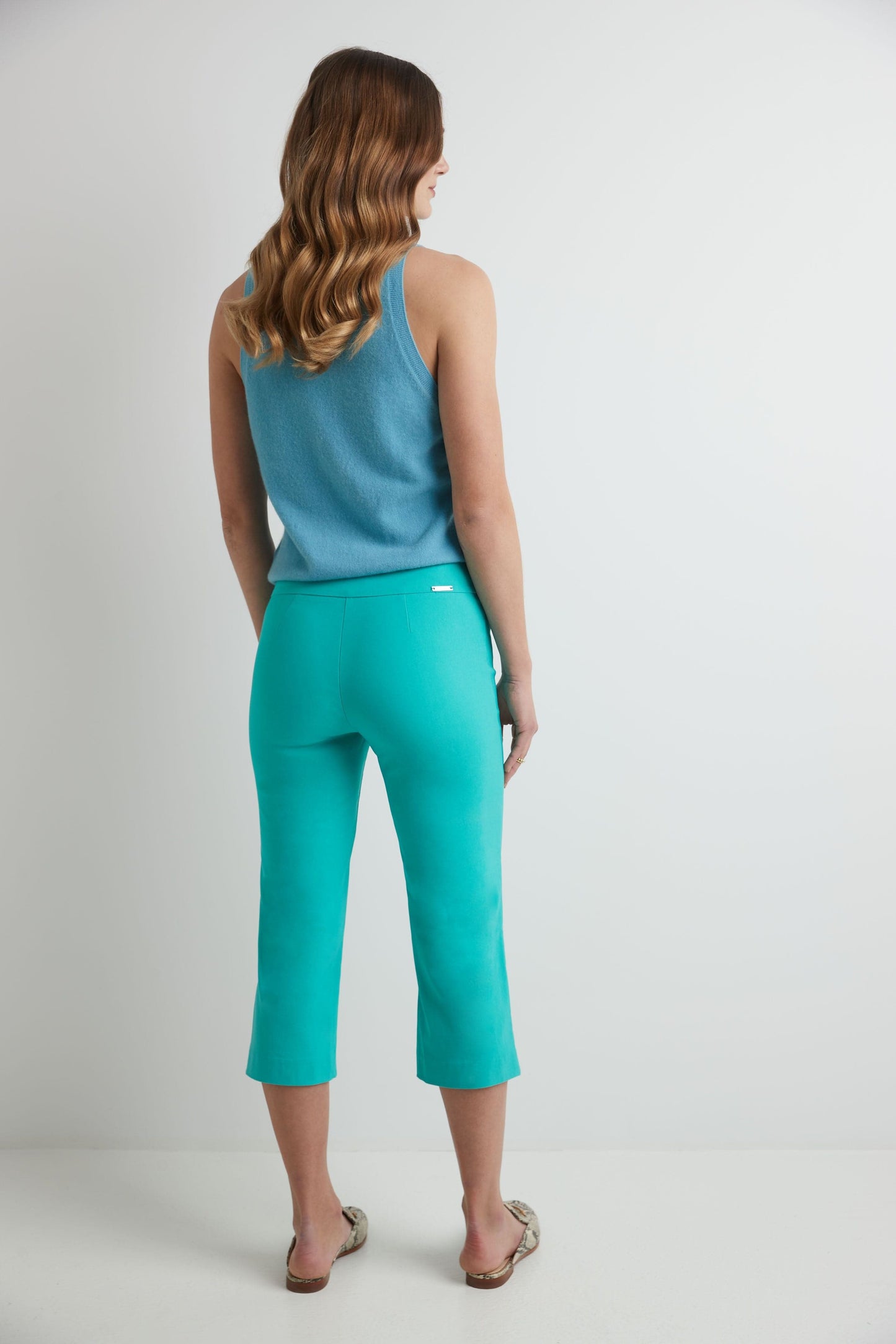 Women’s Straight Leg Capris with Chic Styling