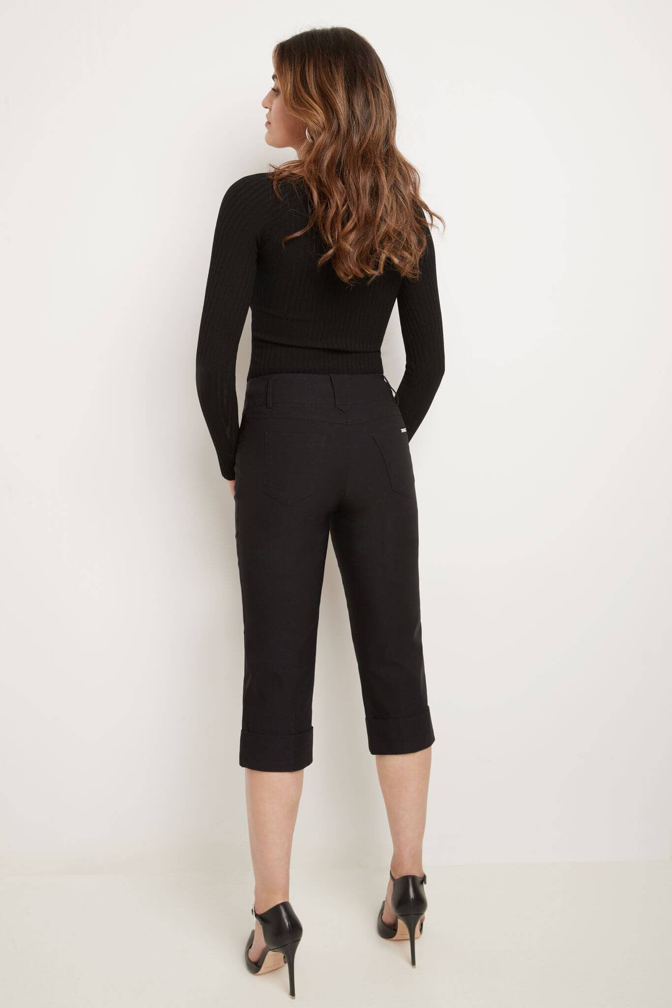 Chic Capri with Classic Cuffed Hem