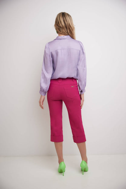 Chic Capri with Classic Cuffed Hem