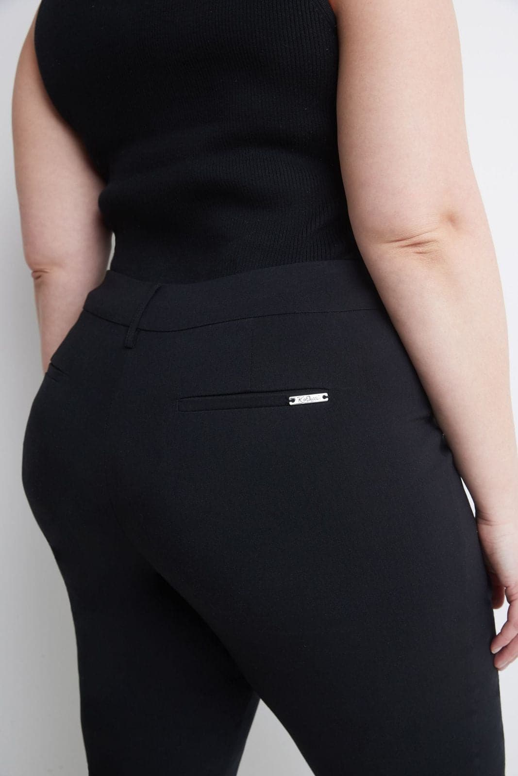 Slimming Plus Size Capris with Real Pockets