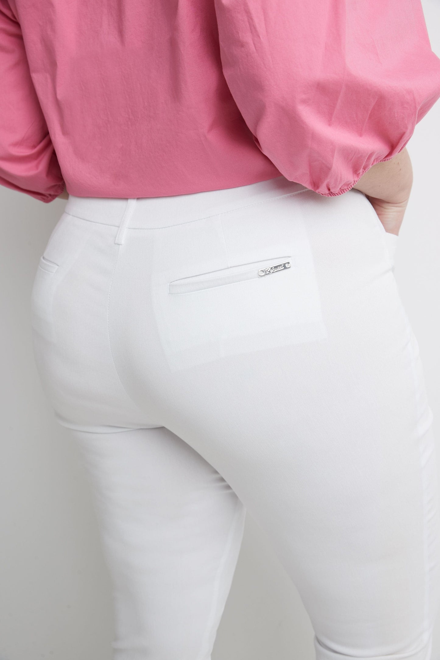 Slimming Plus Size Capris with Real Pockets