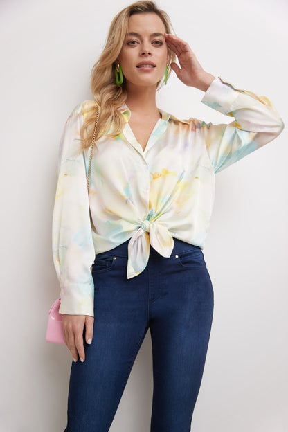 Rekucci Women's Pull-On Skinny Fit Jean Cropped Pant with Cuff