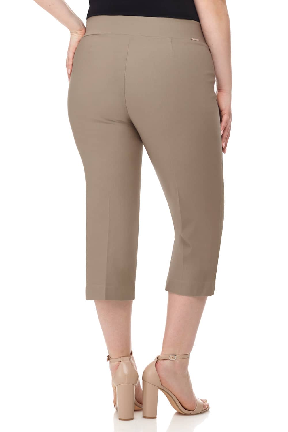 Curvy Capri with Flattering Wide Waistband