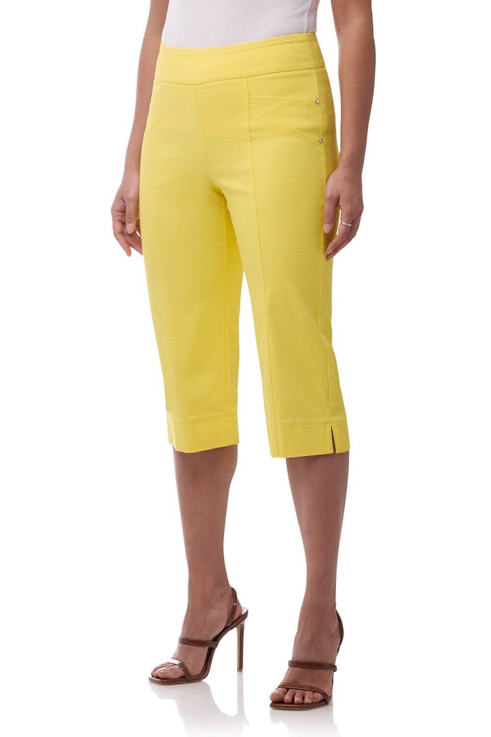 Rekucci EcoCosy Ease Into Comfort Capri with Seams