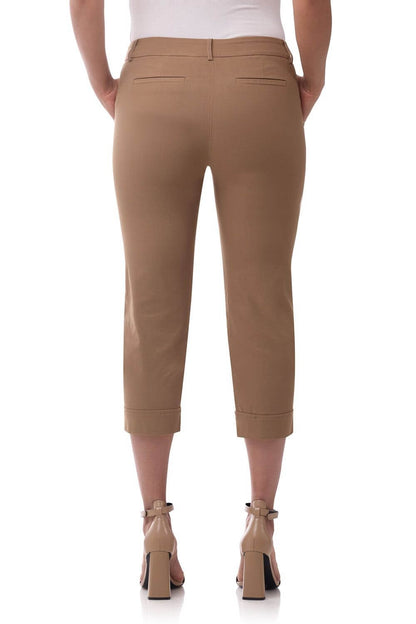 Rekucci EcoCosy Cuffed Modern Cargo Crop Pant