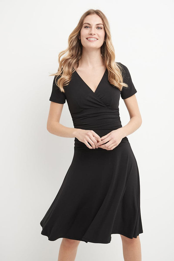 Form-Fitting Sleeveless Dress with Tummy Control – Rekucci