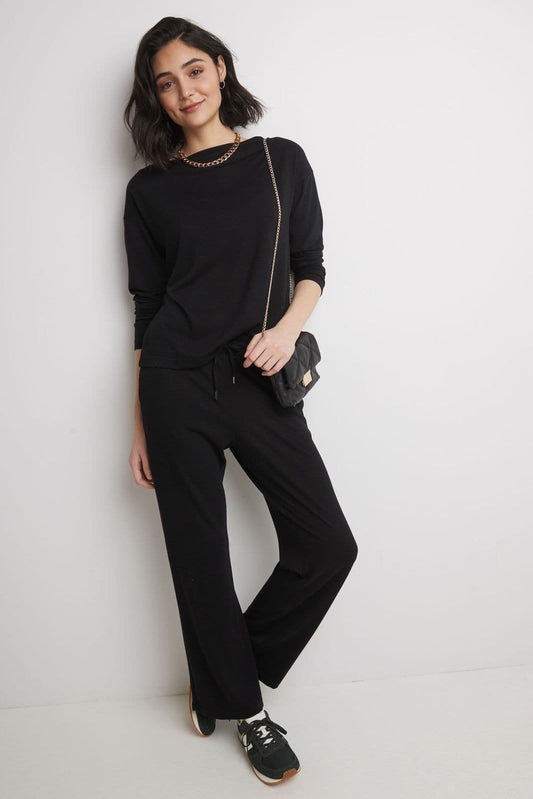 Rekucci Women's Simply Soft Boatneck Knit Top