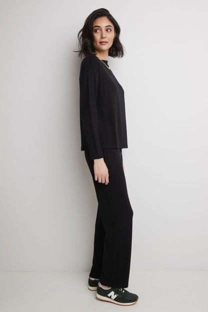 Rekucci Women's Simply Soft Boatneck Knit Top