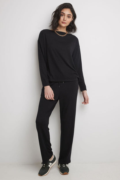 Rekucci Women's Simply Soft Boatneck Knit Top