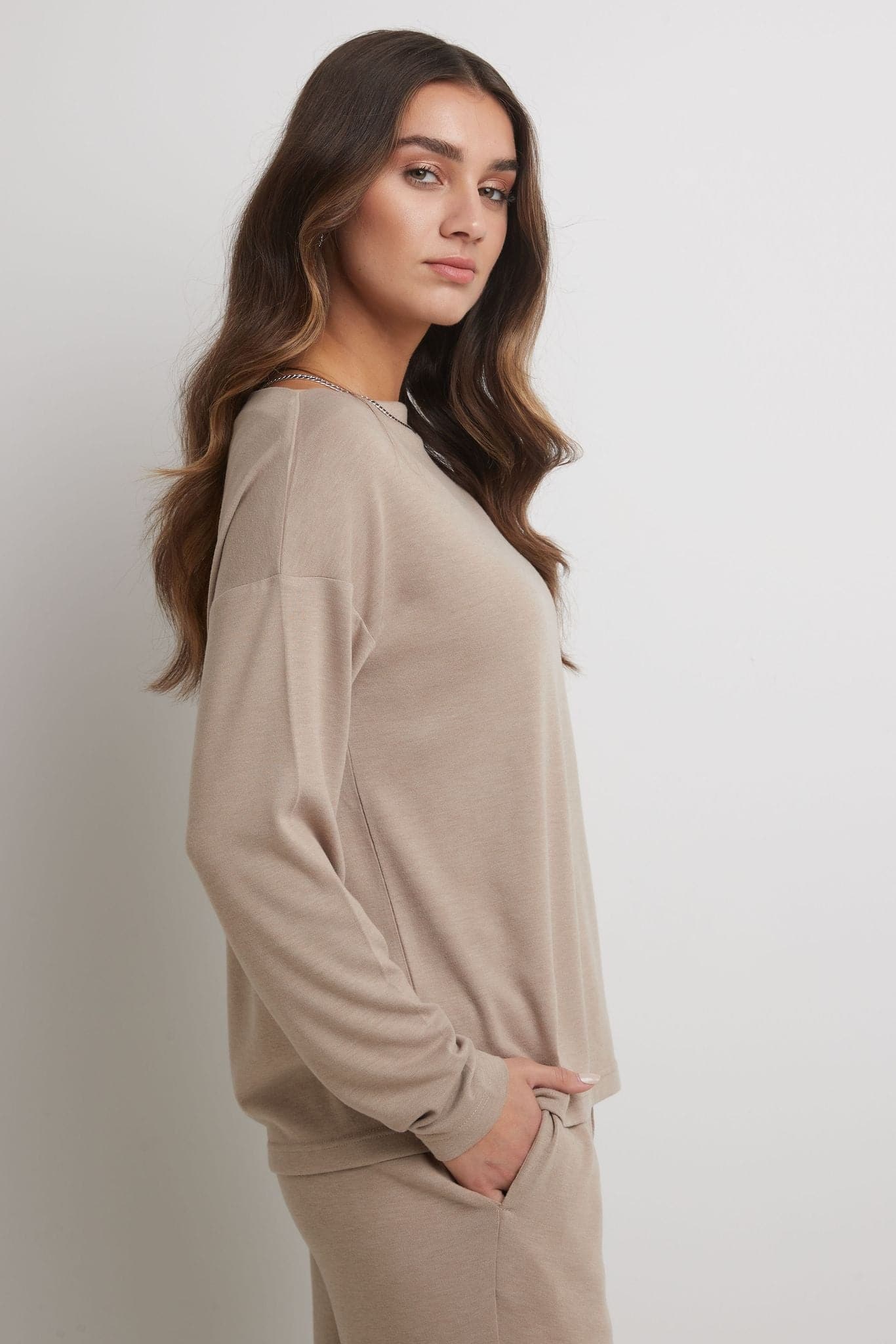 Rekucci Women's Simply Soft Boatneck Knit Top