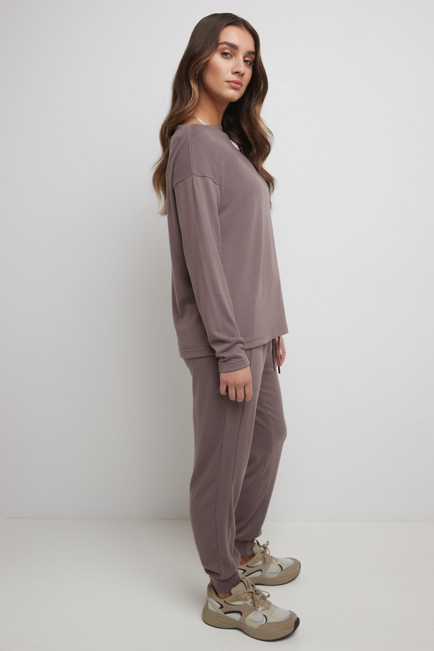 Rekucci Women's Simply Soft Boatneck Knit Top