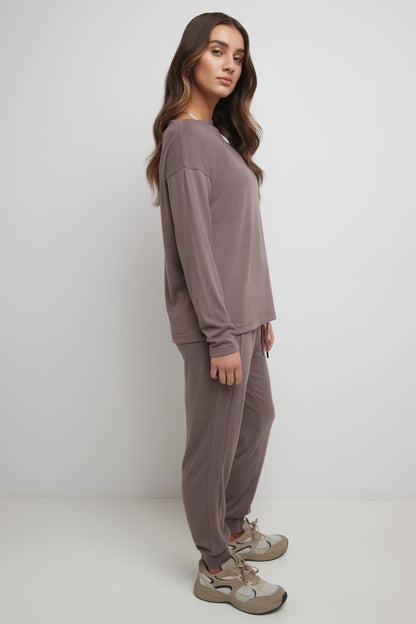 Rekucci Women's Simply Soft Boatneck Knit Top