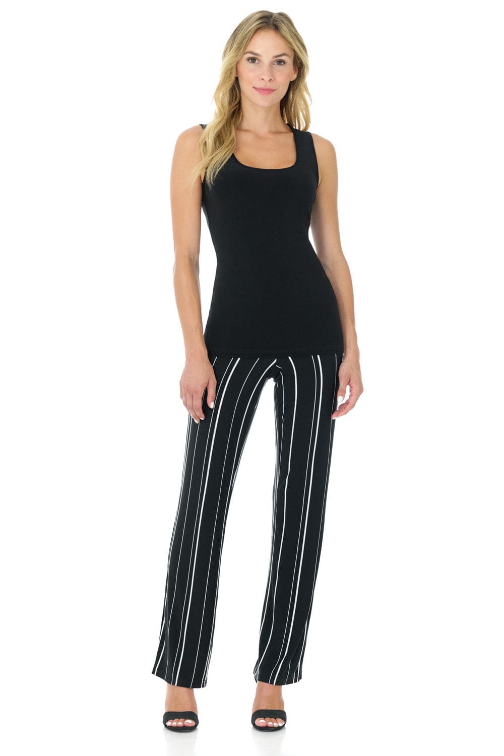 Travel Collection Sleeveless Knit Business Casual Top