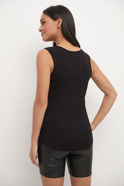 Sleeveless Business Casual Top