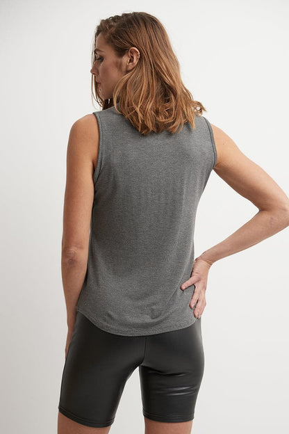 Sleeveless Business Casual Top