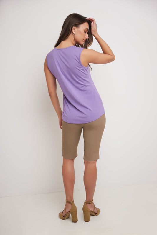 Sleeveless Business Casual Top