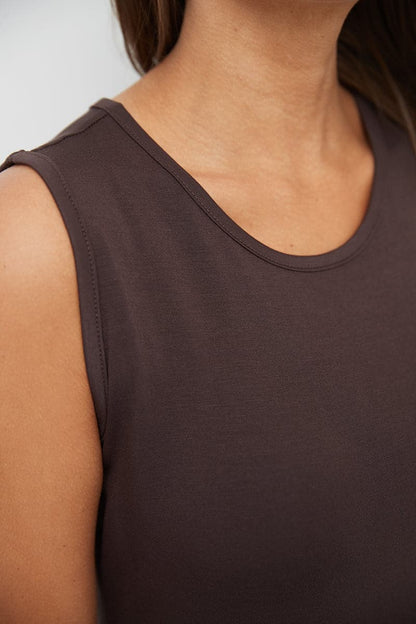 Sleeveless Business Casual Top