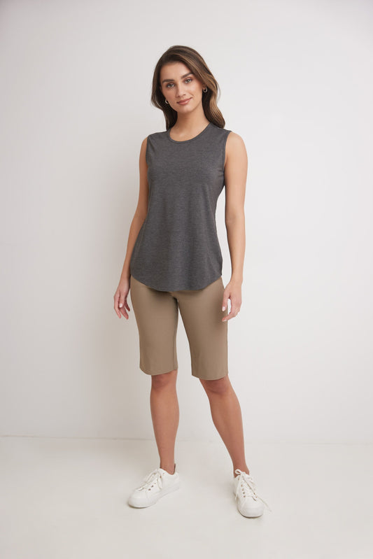 Sleeveless Business Casual Top