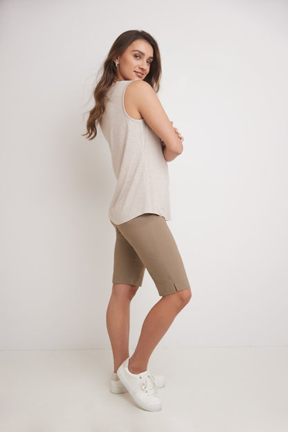 Sleeveless Business Casual Top