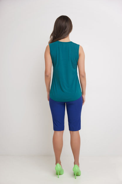 Sleeveless Business Casual Top