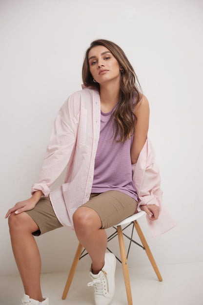 Sleeveless Business Casual Top