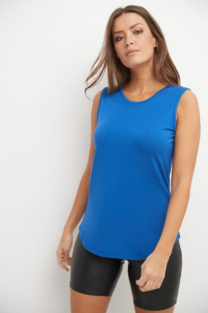 Sleeveless Business Casual Top