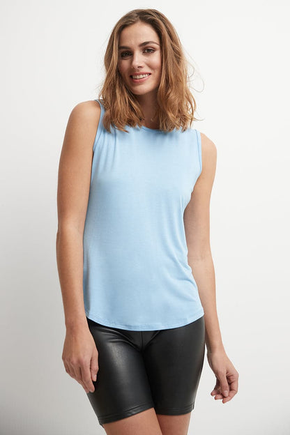 Sleeveless Business Casual Top