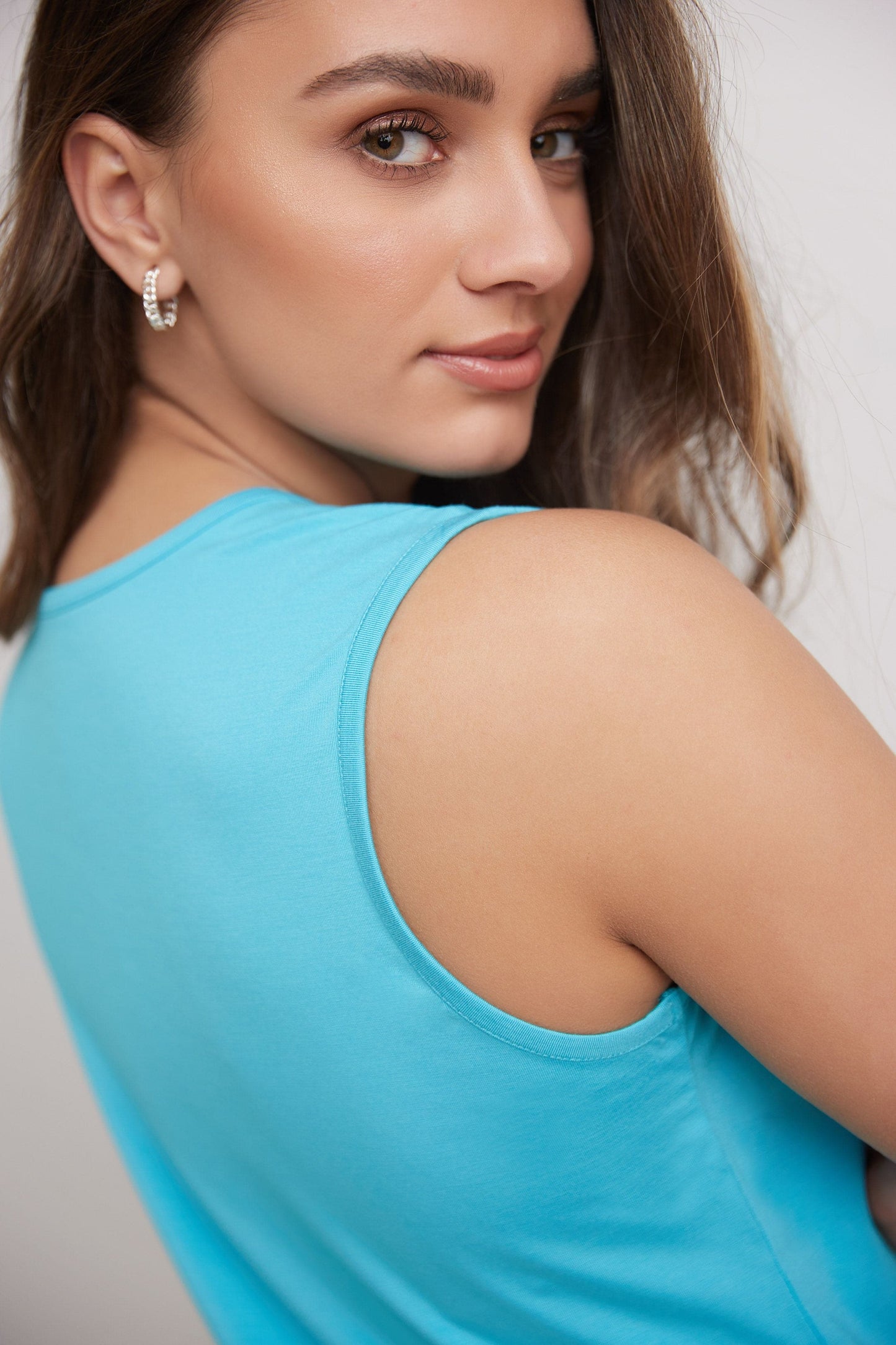 Sleeveless Business Casual Top