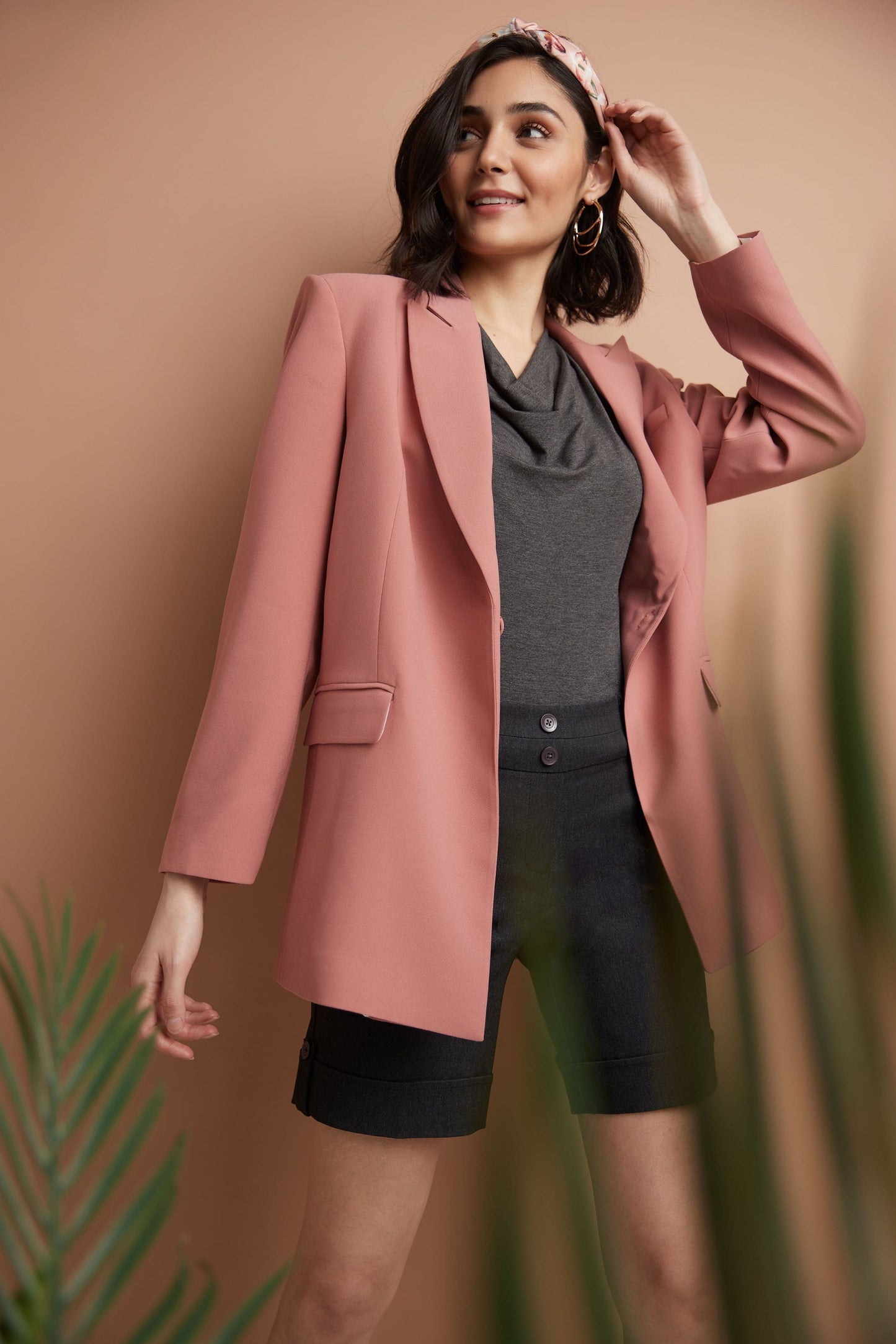 Super Soft Knit Cowl Neck Sleeveless Top