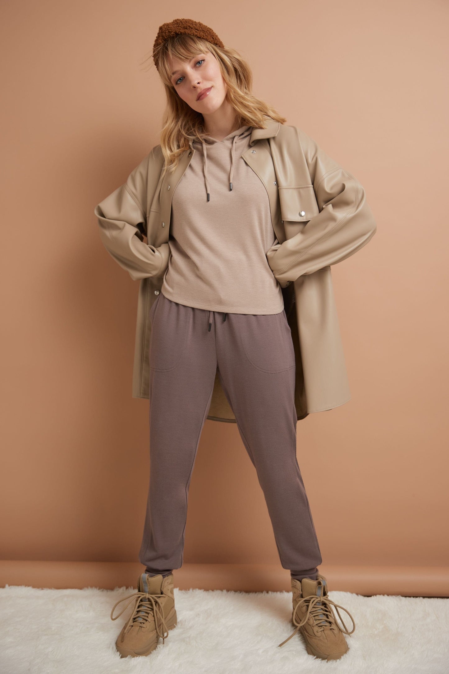 Rekucci Women's Simply Soft Knit Hoodie