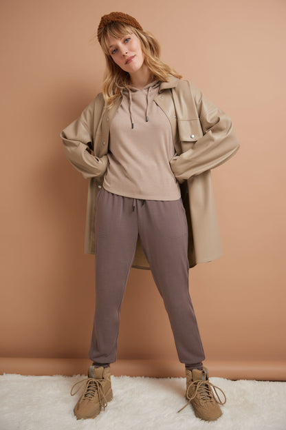 Rekucci Women's Simply Soft Knit Hoodie