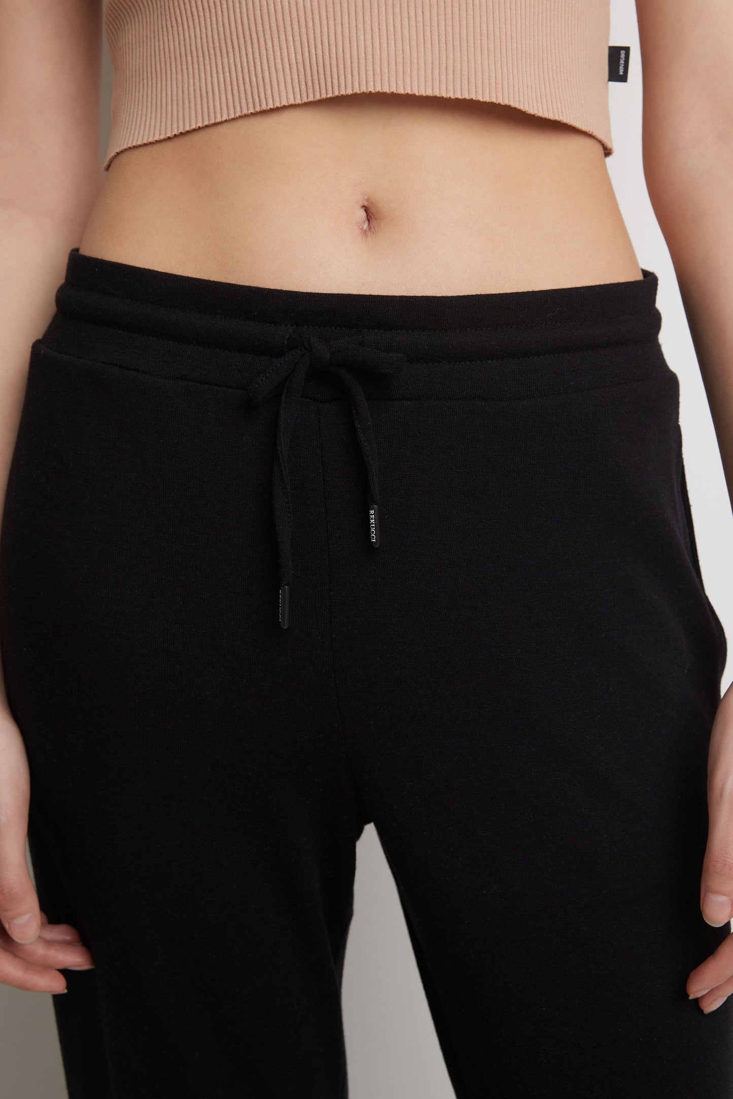 Rekucci Women's Simply Soft Straight Leg Knit Pant