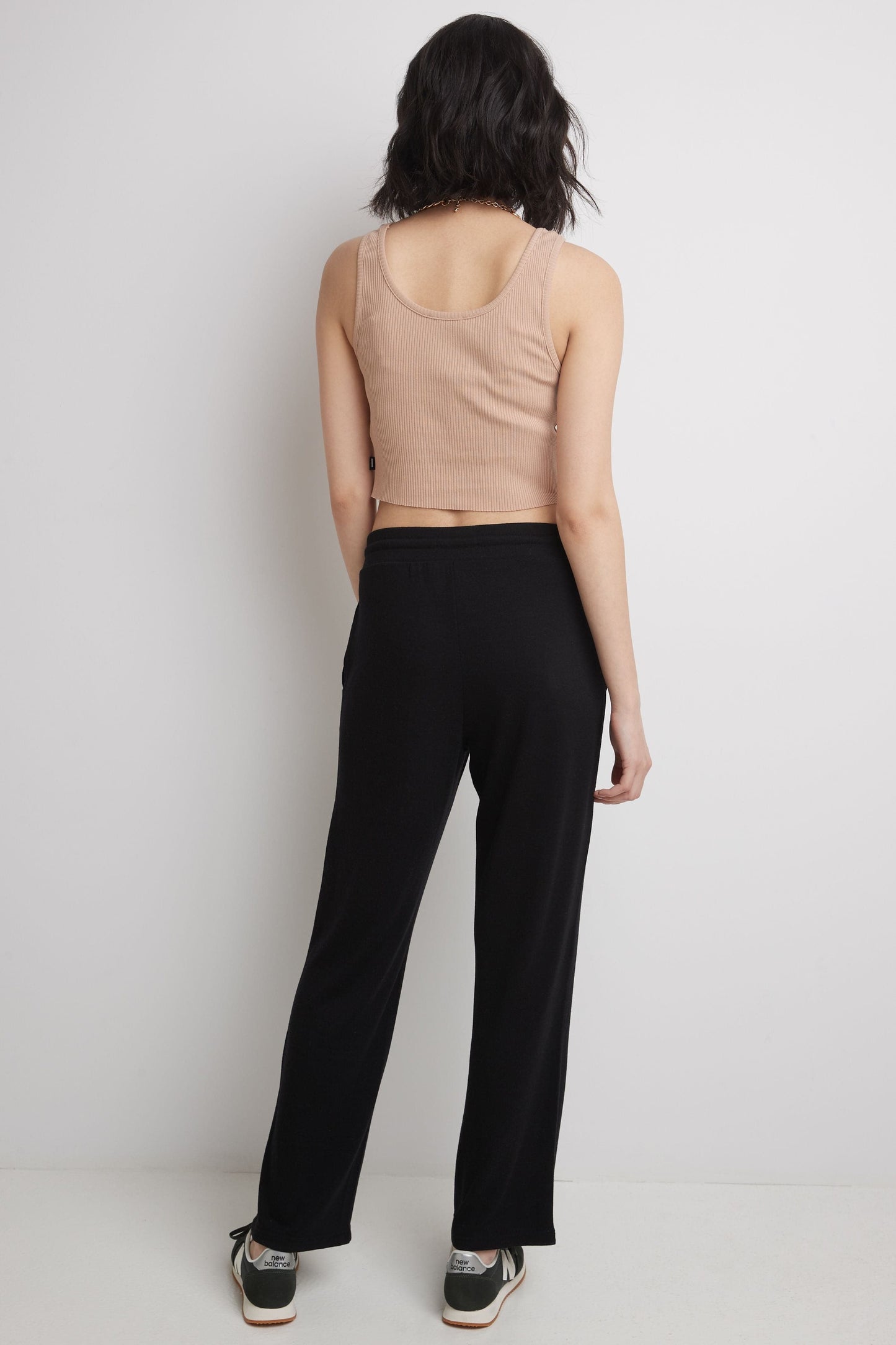 Rekucci Women's Simply Soft Straight Leg Knit Pant