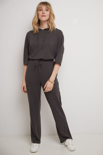 Rekucci Women's Simply Soft Straight Leg Knit Pant